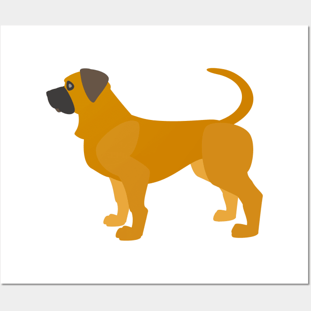 English Mastiff Wall Art by kawaii_shop